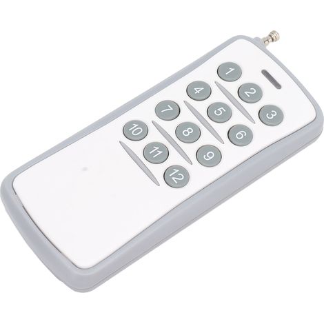 Dc12v 433mhz Funkfernbedienung, 12-tasten-sender/empfänger Mit Großer Reichweite Für Led-beleuchtete Lagertore