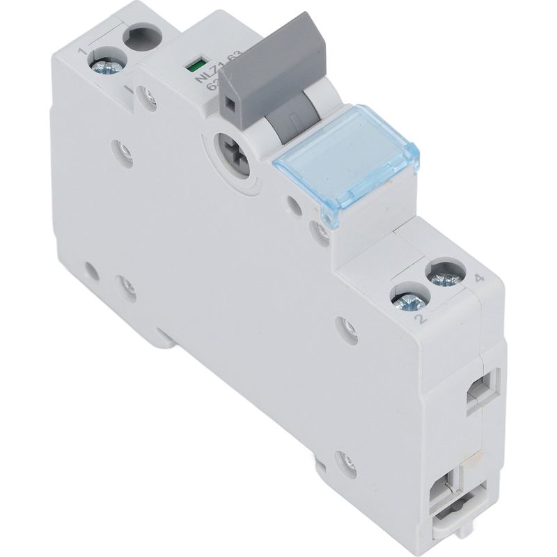 63a 1p Mts Dual Power Manual Transfer Switch, Din Rail Mount Power Breaker For Rv And Home 230vac