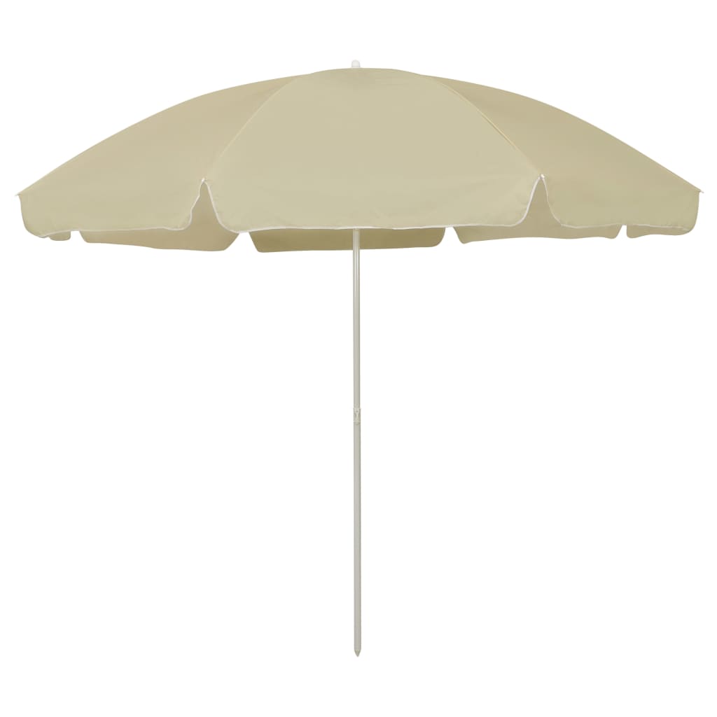 Strandschirm Sandgelb 300 Cm Vidaxl