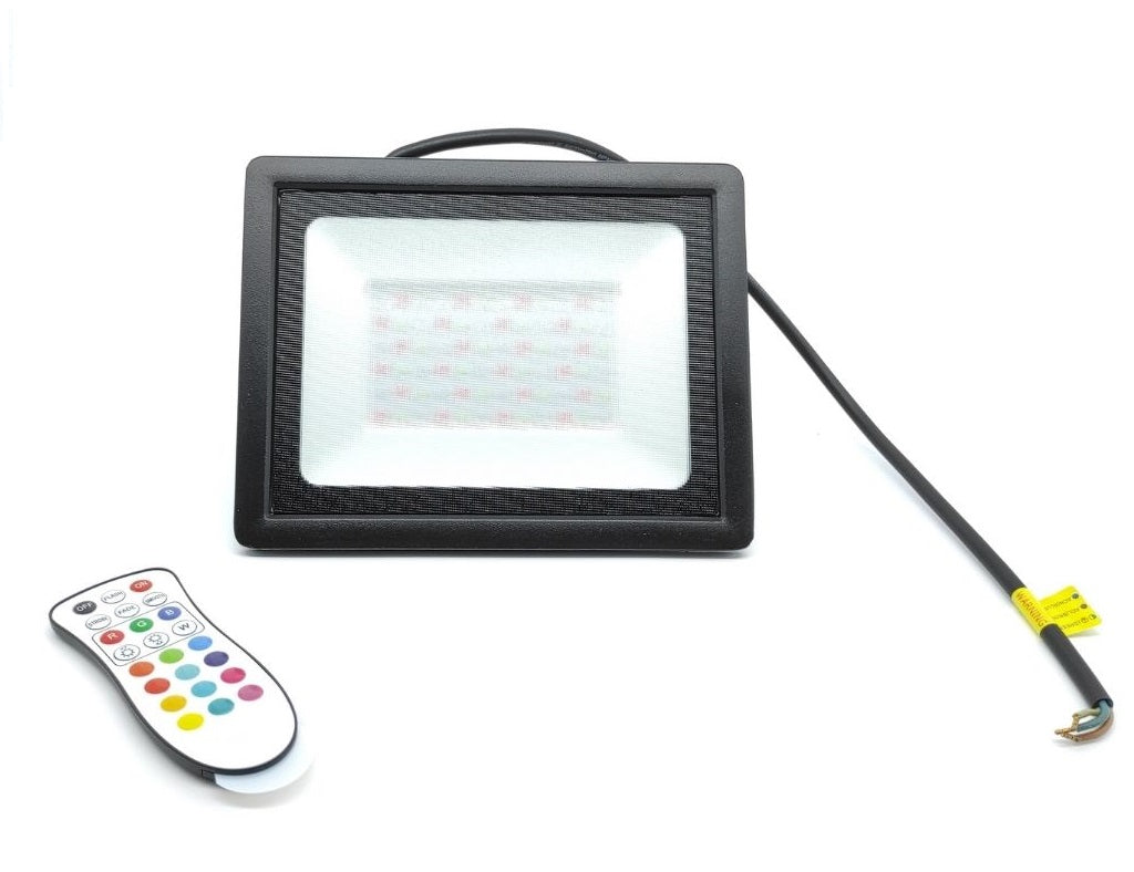 Led-strahler 50w Rgb Ip65 Mit Fernbedienung Zur Steuerung Mehrerer Geräte