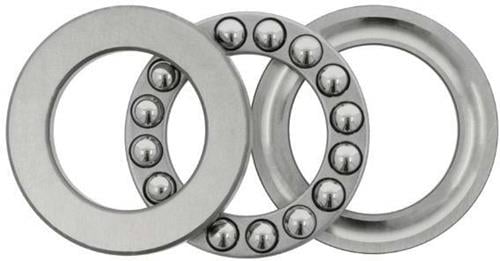 Fp - Axial-rillenkugellager Ba3 Innen-ø 3 Mm Außen-ø 8 Mm Breite 3,5 Mm