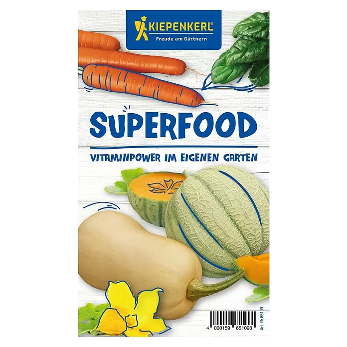 Kiepenkerl Saatgut Bundel Superfood (Mischung, 6 Stk.)