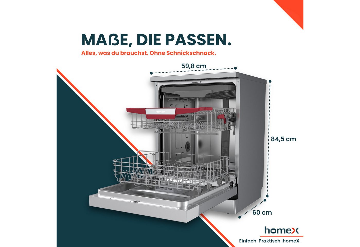 DWFS601444C-S , Spülmaschine Bild 2