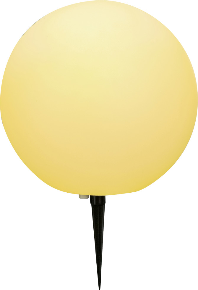 Globo LED Außenleuchte Toula weiß Ø 30 cm E27, RGBW Bild 2