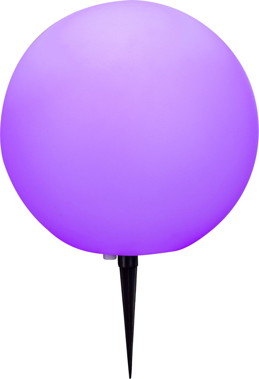 Globo LED Außenleuchte Toula weiß Ø 30 cm E27, RGBW Bild 3
