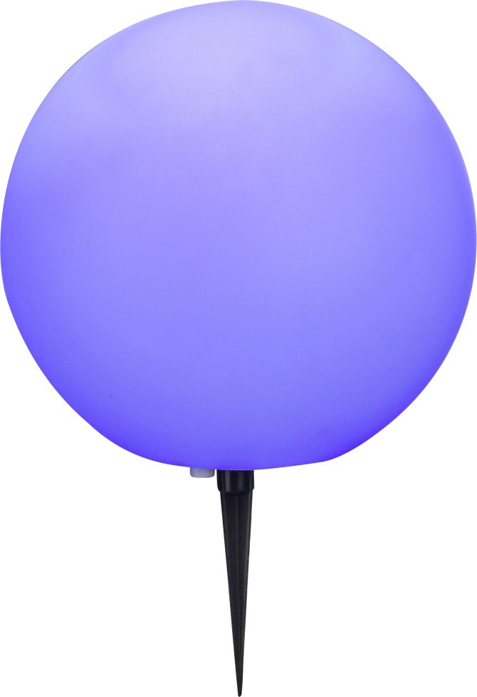 Globo LED Außenleuchte Toula weiß Ø 30 cm E27, RGBW Bild 4