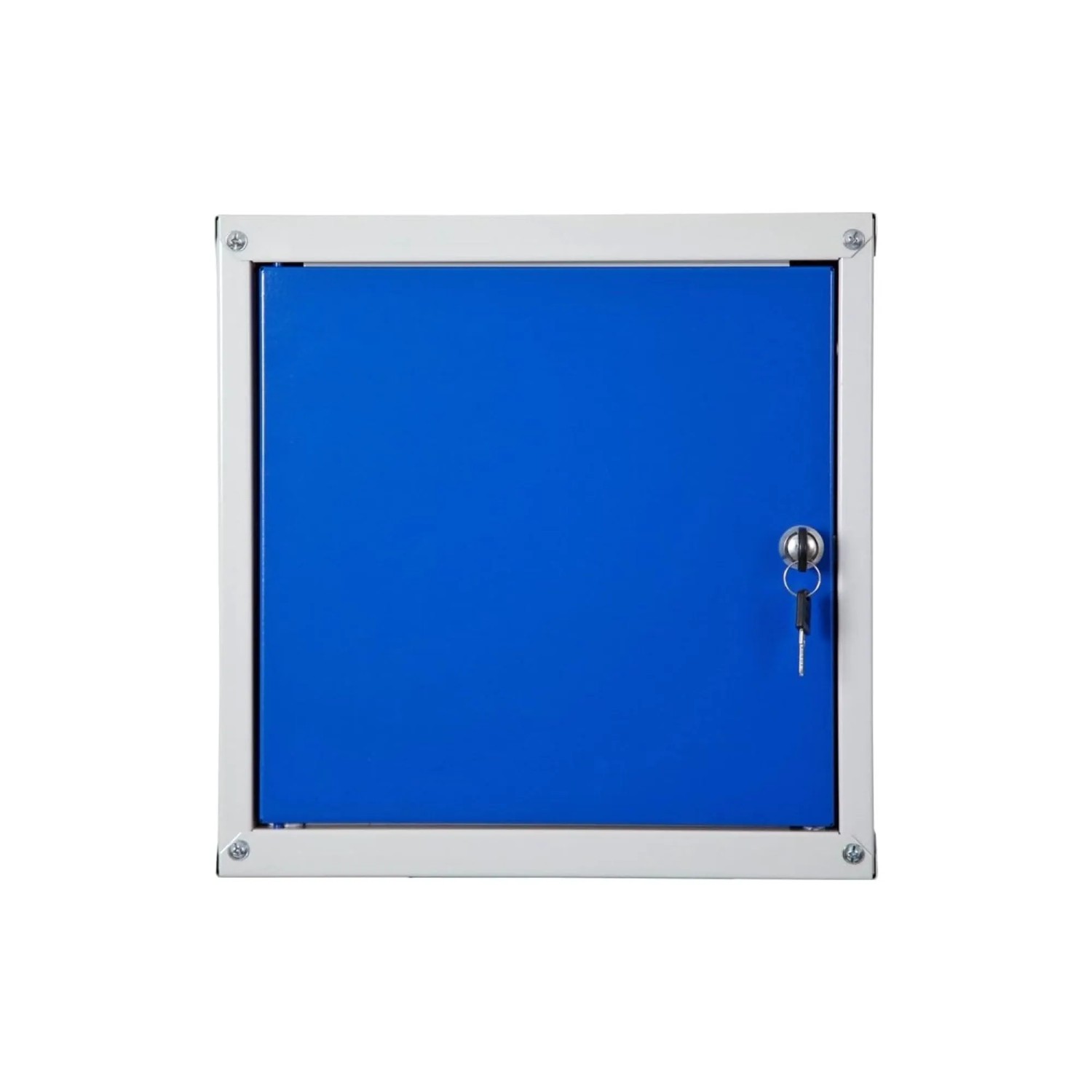 PROREGAL Schließfachwürfel Cubic HxBxT 35 x 35 x 35 cm Grau/Blau