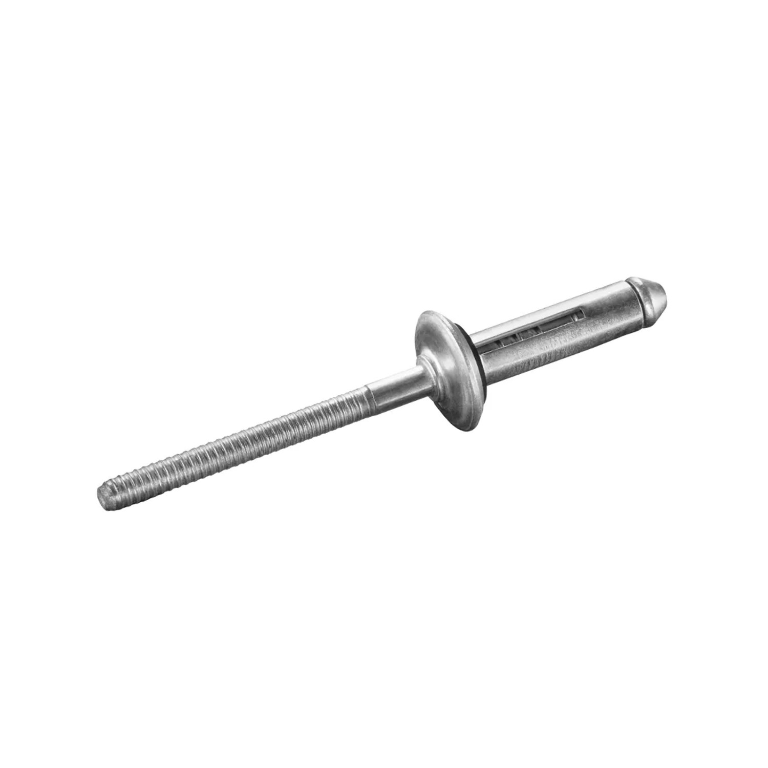 GOEBEL 250 Presslaschen-Blindnieten EPDM Dichtscheibe Aluminium 5,2 x 22,2mm Flachkopf Nieten Blindniete Tre-Go