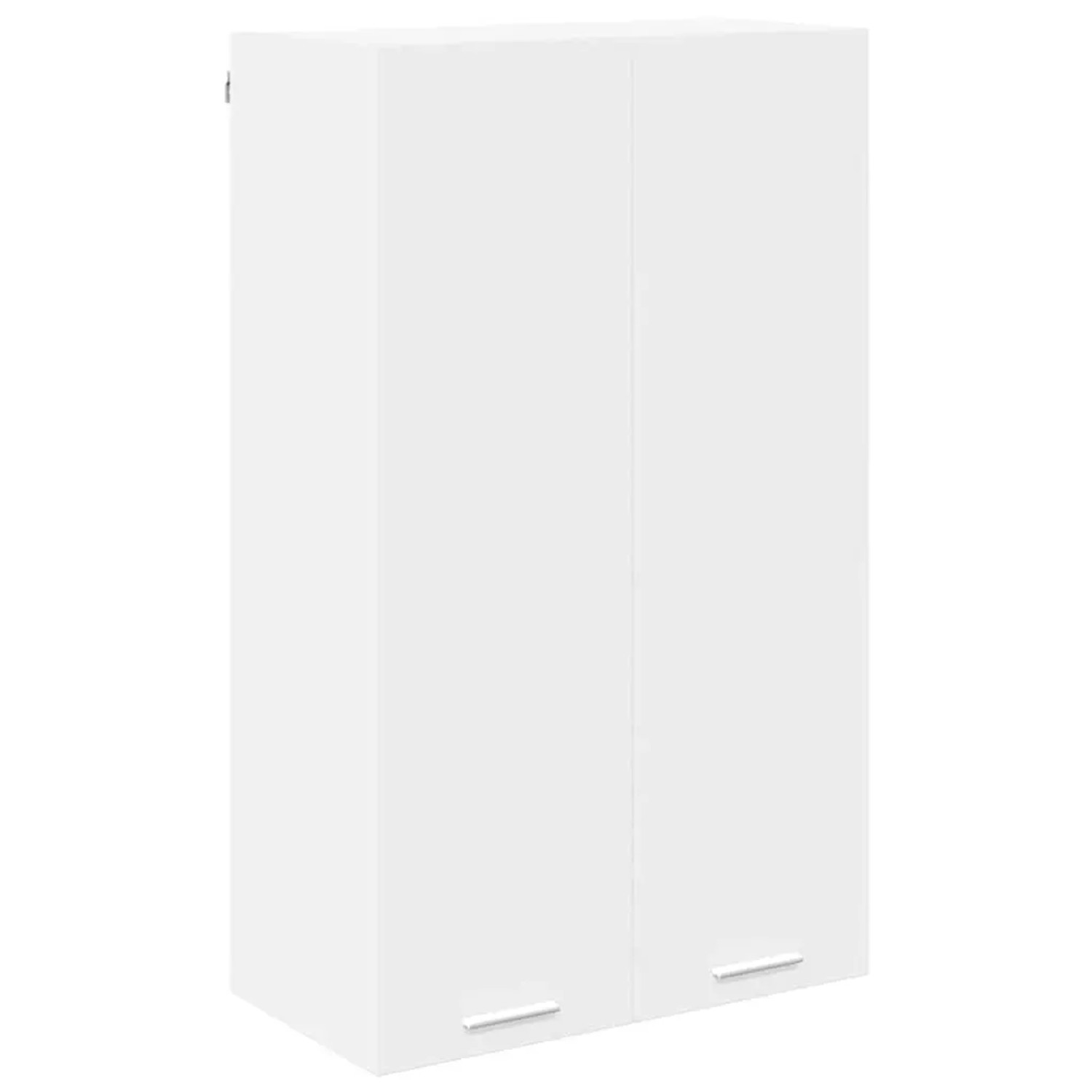 vidaXL Hängeschrank mit Tür Riga Weiß 60 x 31 x 100 cm Holzwerkstoff 884354