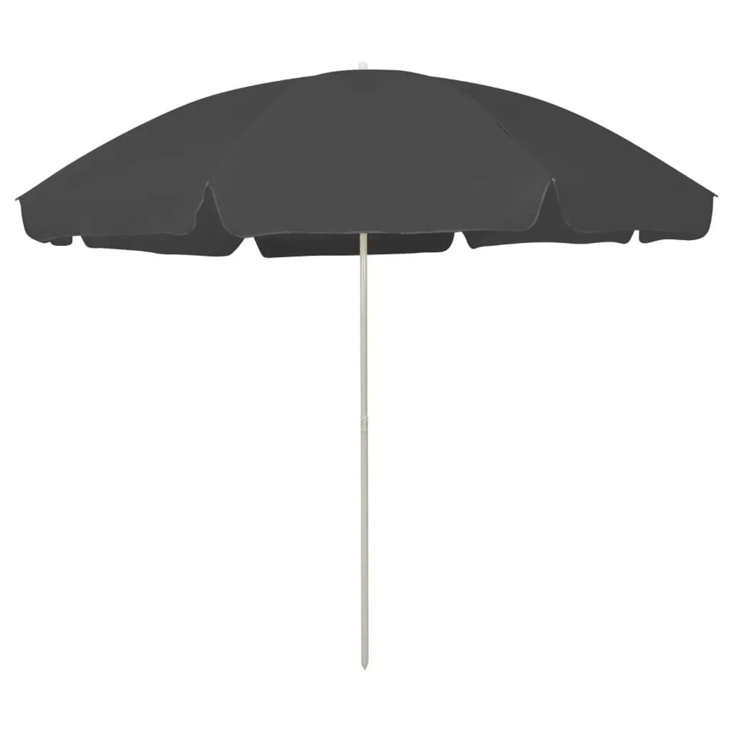 vidaXL Strandschirm Anthrazit 300 cm 314710