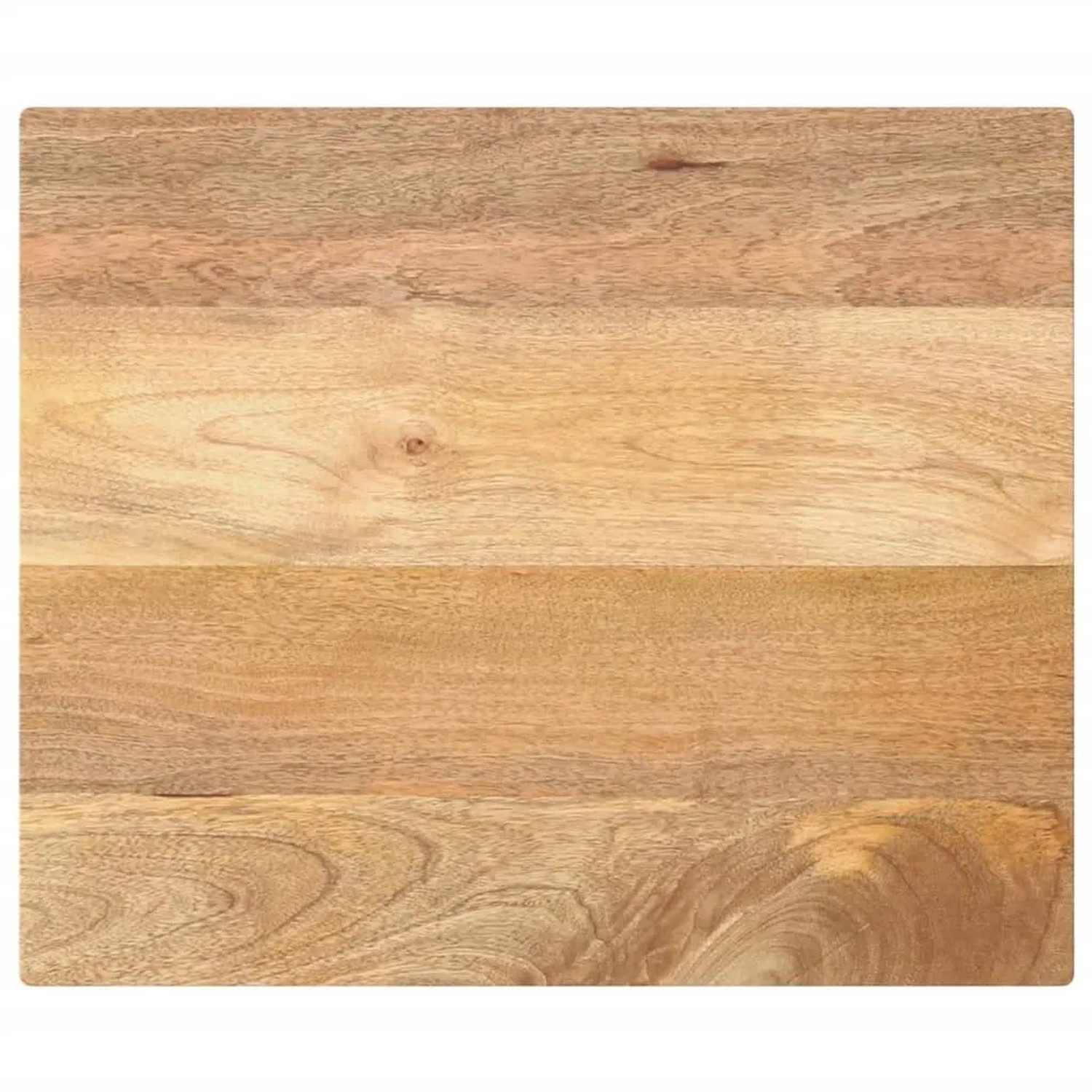 vidaXL Tischplatte 60x50x2,5 cm Rechteckig Massivholz Mango 371457