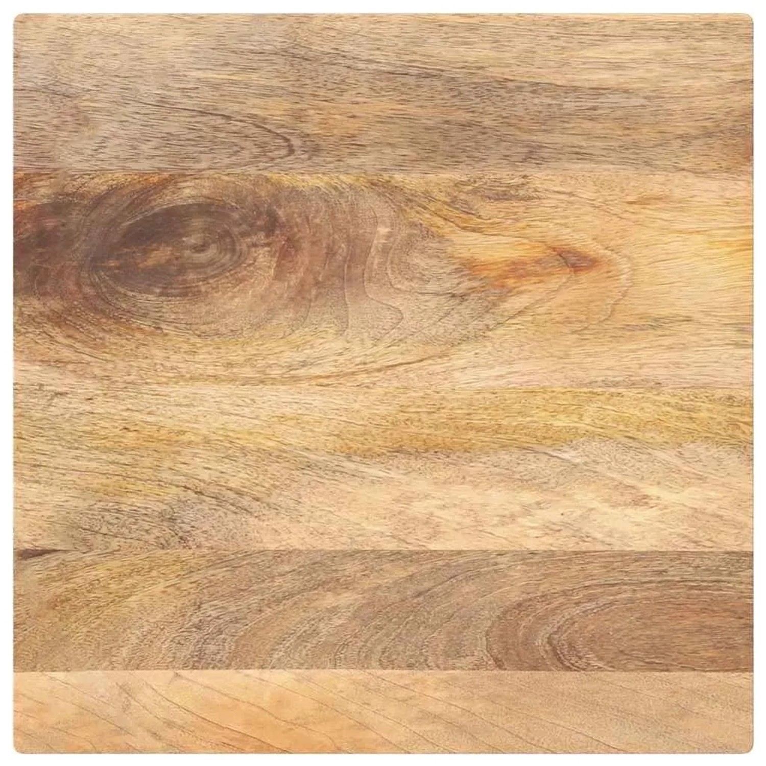 vidaXL Tischplatte 60x60x2,5 cm Quadratisch Massivholz Mango 371466