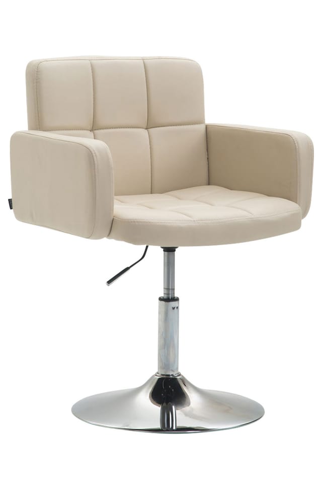 CLP Lounger Los Angeles Kunstleder Creme