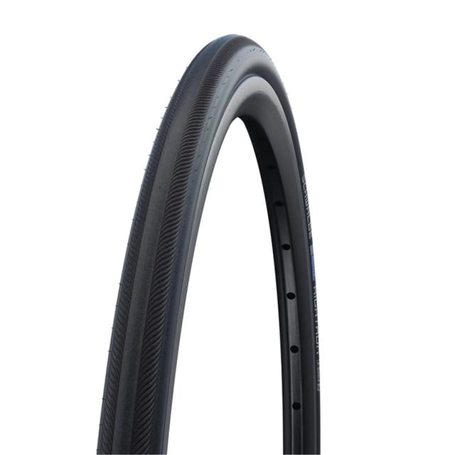 Schwalbe Rollstuhlreifen Rightrun HS387 Draht 24x1.00 25-540 Schwarz KG 2Gr NMC
