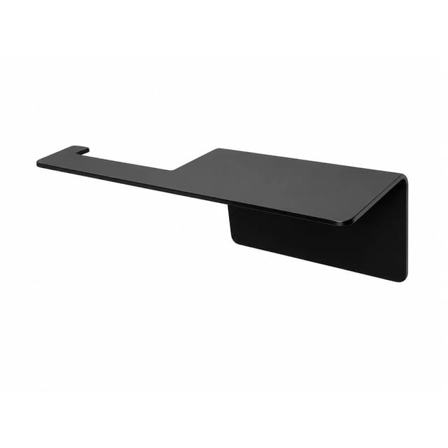 Radius Design WC-Rollenhalter mit Ablage Schwarz