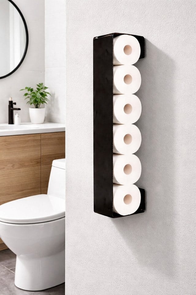 Radius Design WC-Rollen Wandhalter Schwarz