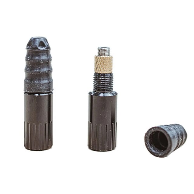 Schwalbe Ventil-Adapter MaxFlow SV mit Kappe Paar Schwarz