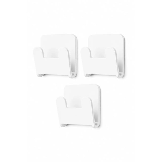 Radius Design 3er Set Wandhaken Weiß