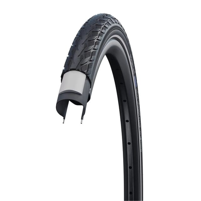 Schwalbe Reifen Delta Cruiser Plus HS431 28x1.1028-622 sw-TwinS Refl.Act.PG GrC