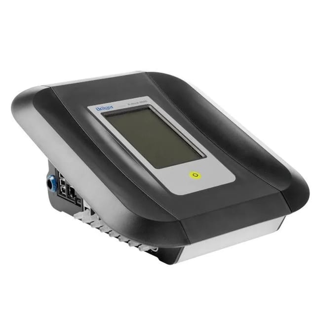 Dräger X-dock 6600 Master mit 6 Prüfgasanschlüssen - Schwarz