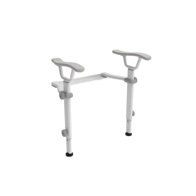 Swiss Aqua Technologies WC-Sicherheitsstützgriff Aufstehhilfe 200 KG Tragkraft Weiß