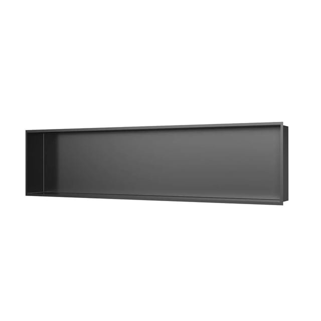 Swiss Aqua Technologies Duschnische Wandnische Badnische Duschablage Edelstahl 304 121x28CM Gunmetal Gebrüstet