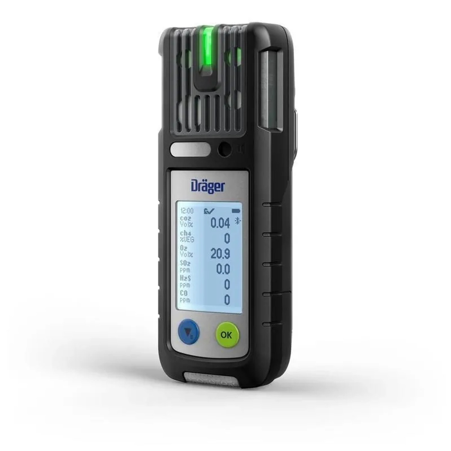 Dräger X-am 5800 Ex H2s/co Lc O2 So2 Schwarz