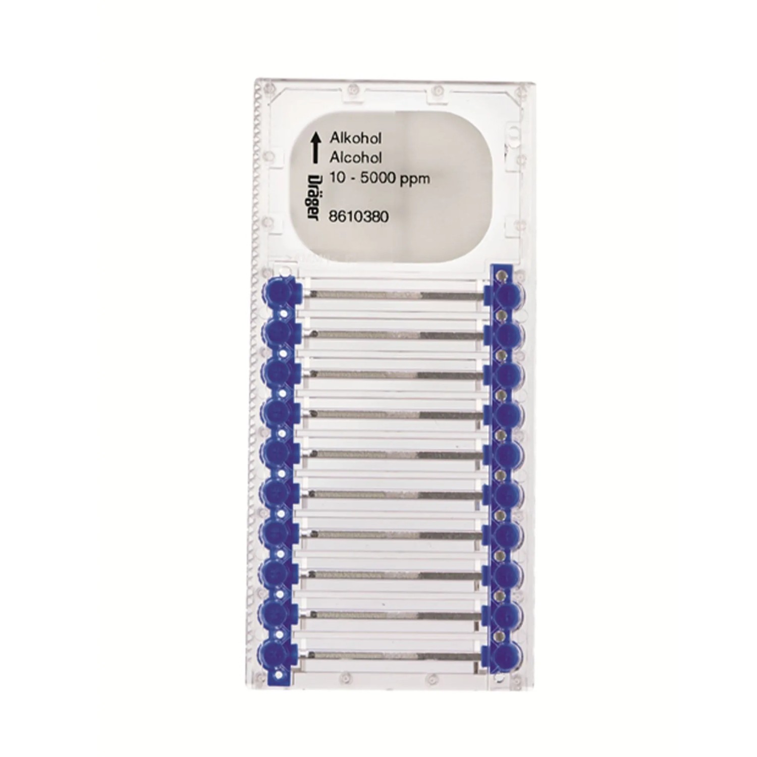 Dräger Microtubes für Alkohol Ethanol i-Propanol Methanol n-Butanol Klar