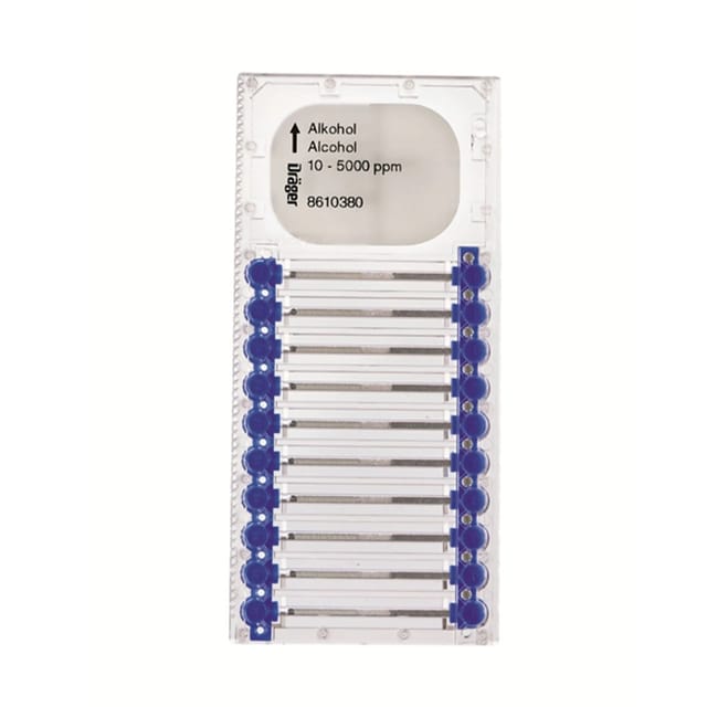 Dräger Microtubes für Alkohol Ethanol i-Propanol Methanol n-Butanol Klar