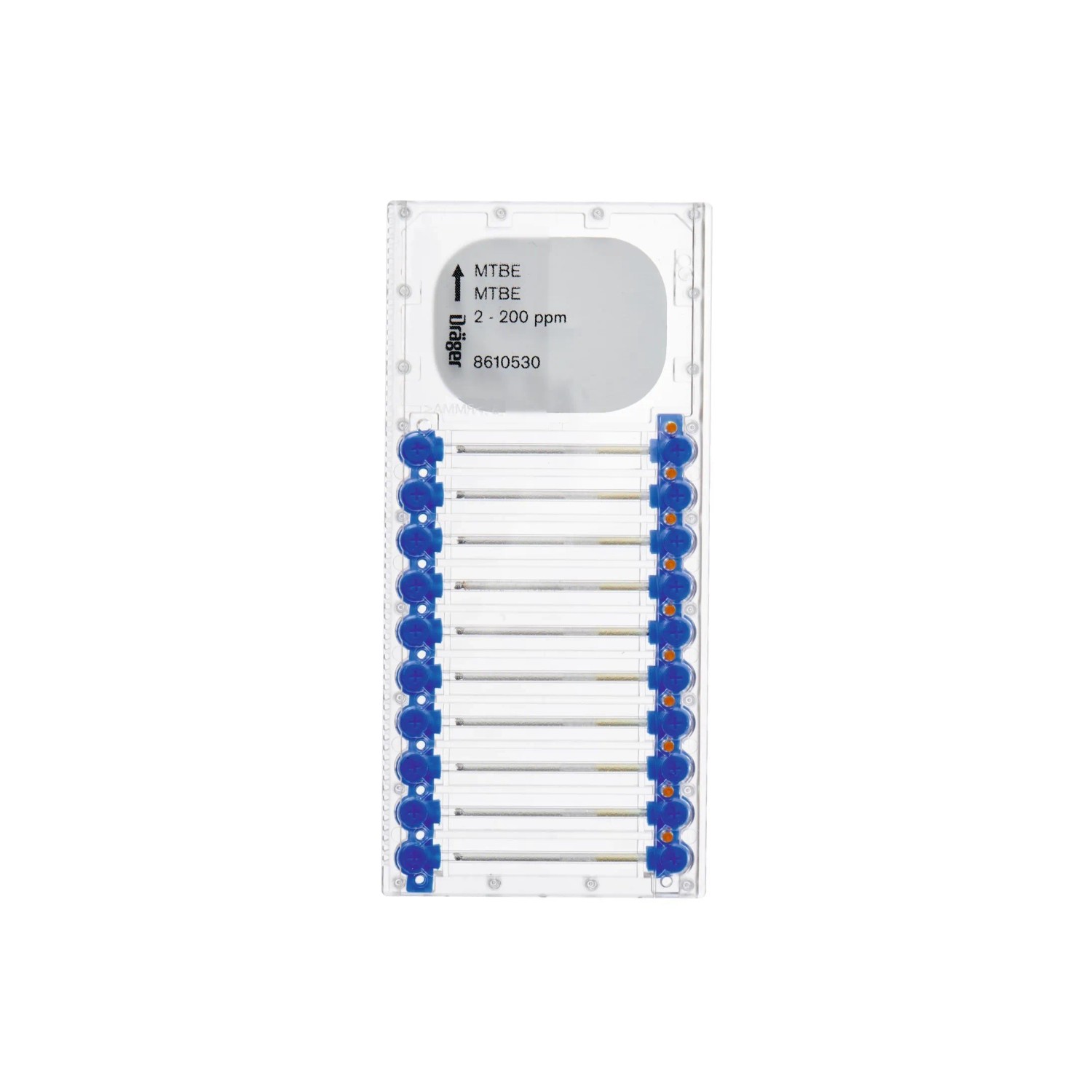 Dräger Microtubes für Mtbe 2 200 Ppm Klar