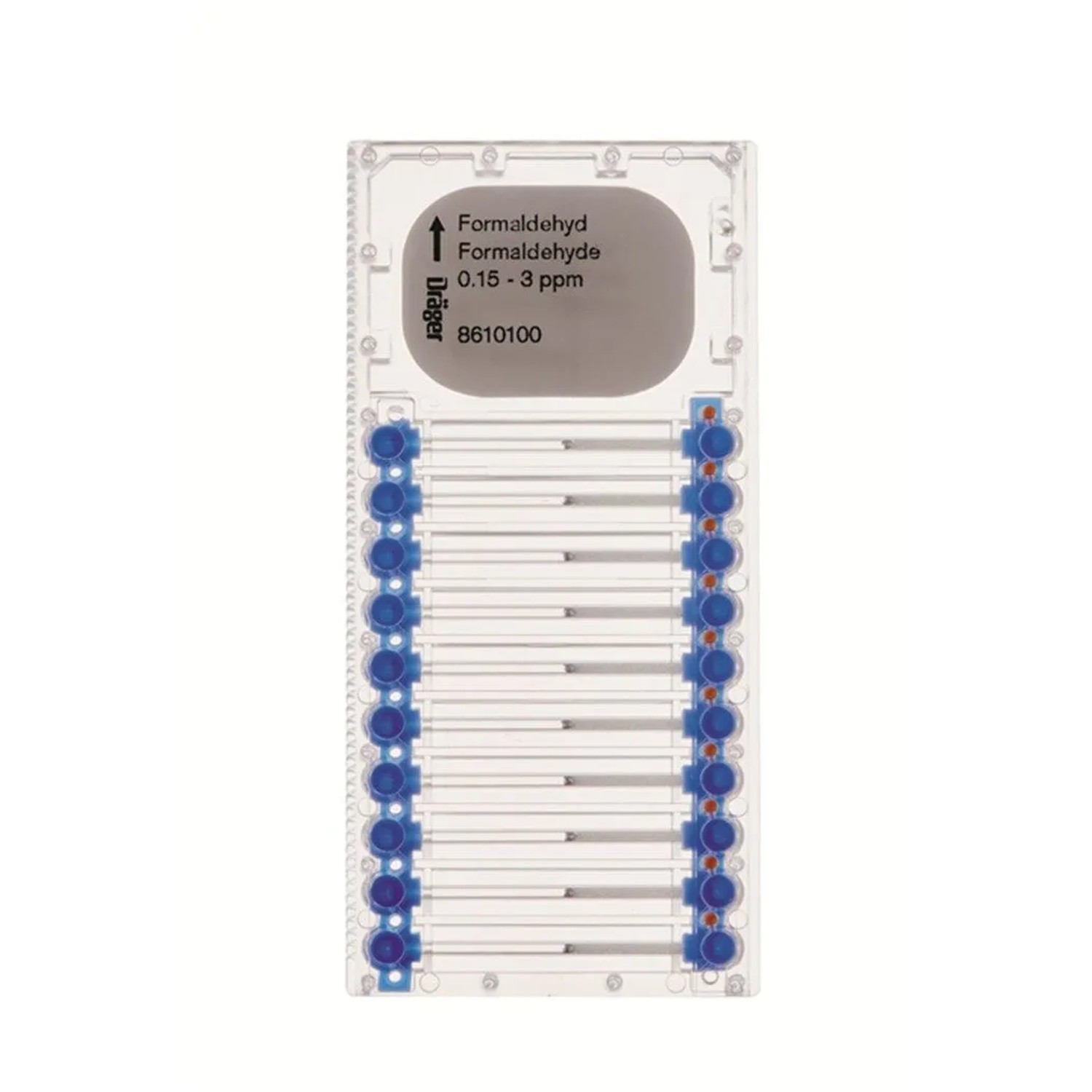 Dräger Microtubes für Formaldehyd 0.15 3 Ppm Klar