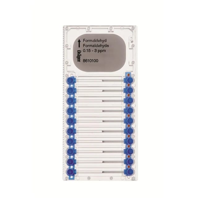Dräger Microtubes für Formaldehyd 0.15 3 Ppm Klar