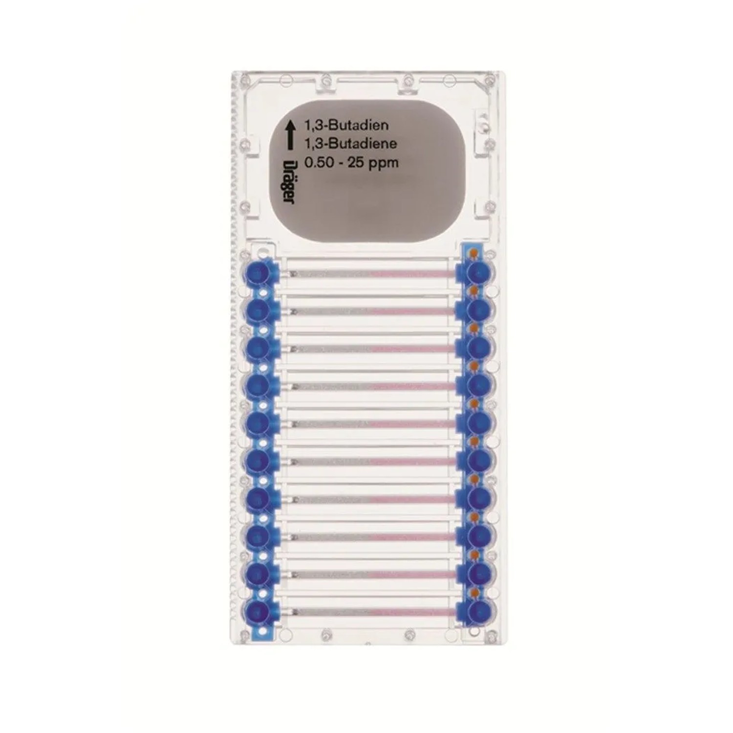 Dräger Microtubes für 1,3-butadien 0.5 25 Ppm Klar