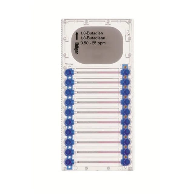 Dräger Microtubes für 1,3-butadien 0.5 25 Ppm Klar