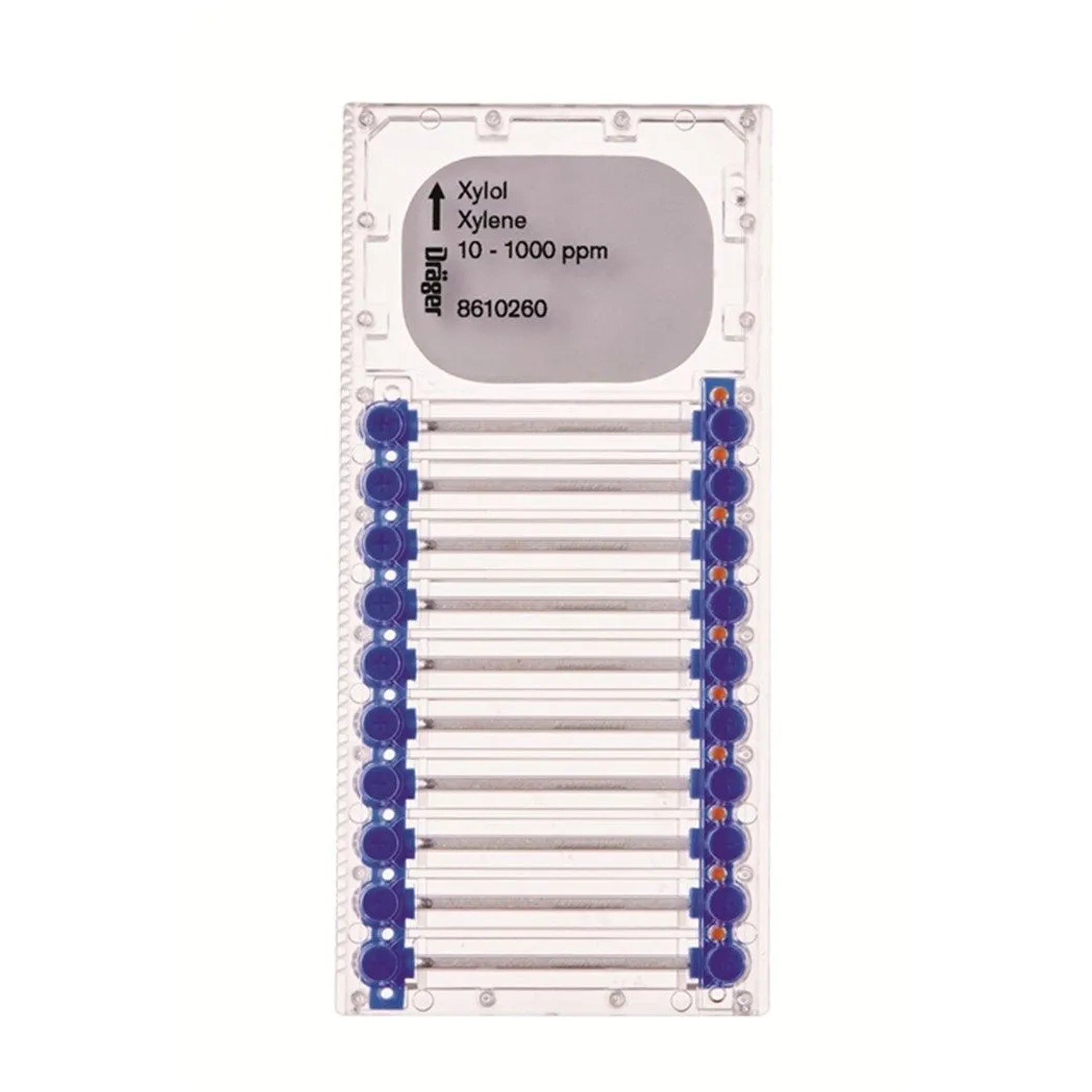 Dräger Microtubes für Xylol 10 1000 Ppm Klar