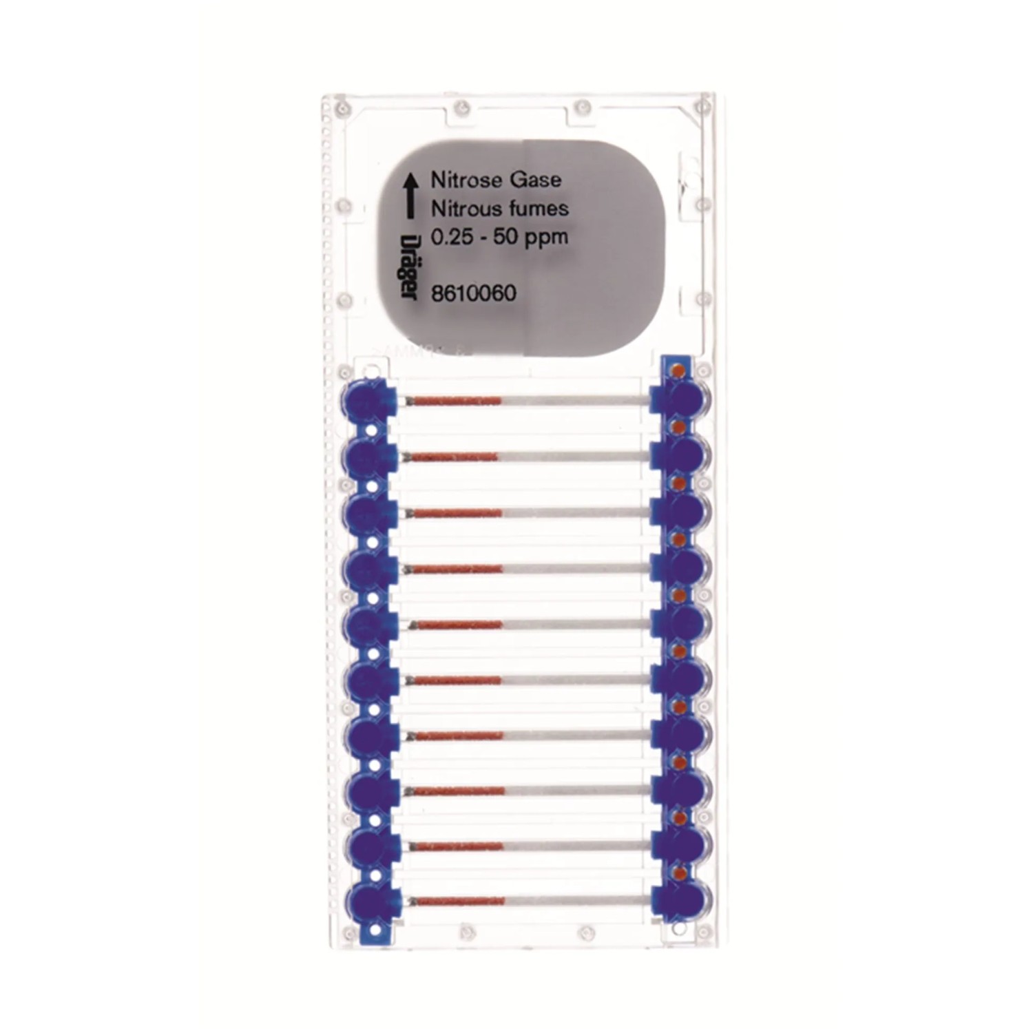 Dräger Microtubes für Nitrose Gase 0.25 50 Ppm Klar