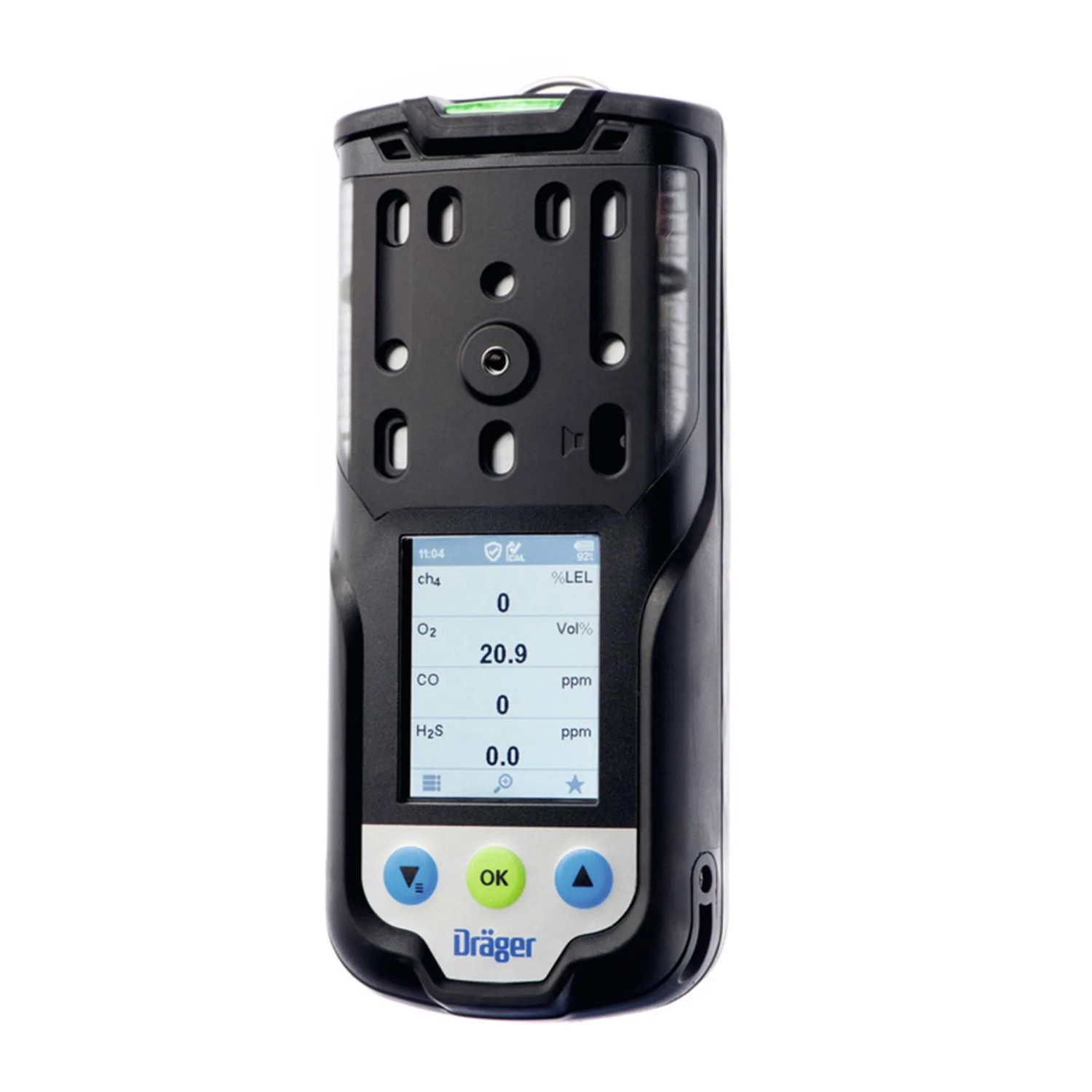 Dräger X-am 3500 Ex O2 H2s Lc So2 Schwarz