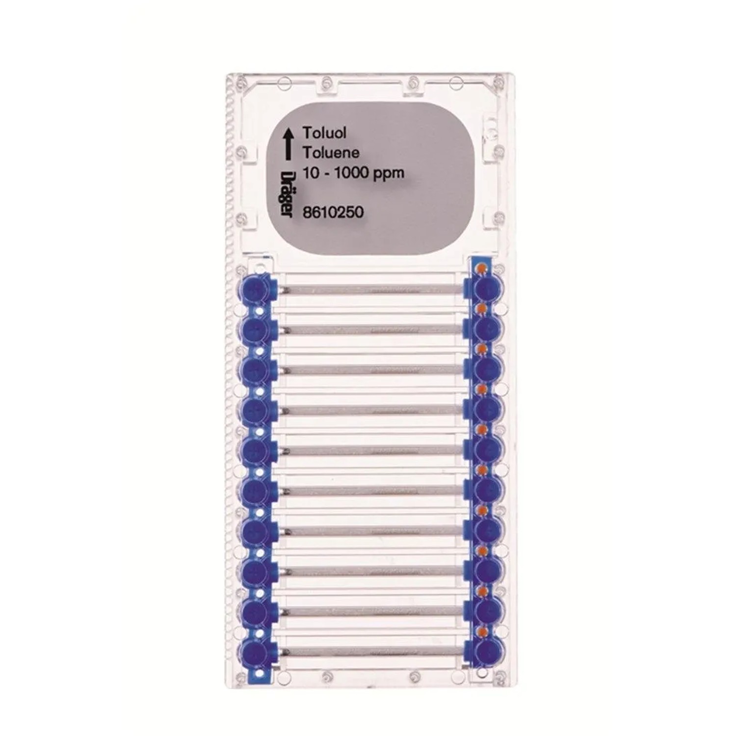Dräger Microtubes für Toluol 10 1000 Ppm Klar