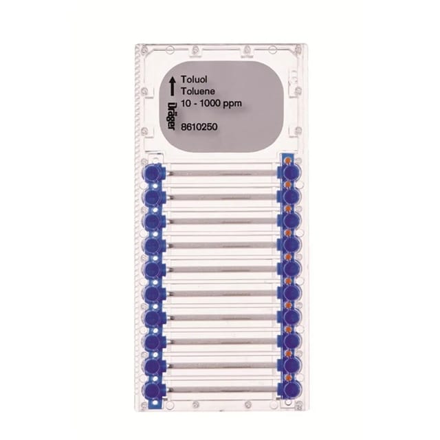 Dräger Microtubes für Toluol 10 1000 Ppm Klar