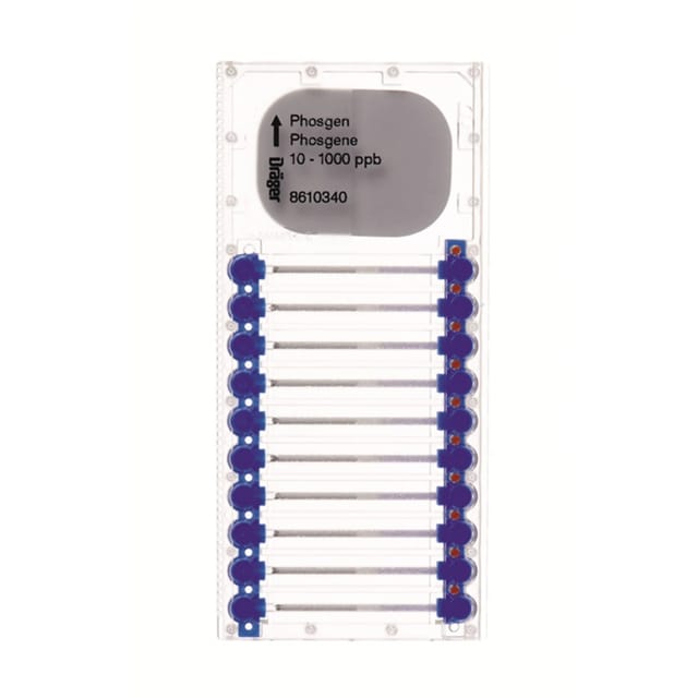 Dräger Microtubes für Phosgen 10 1000 Ppb Klar