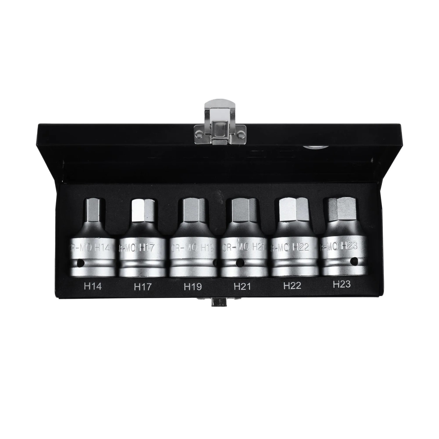 CCLIFE Innensechskant Stecknuss Set 6-tlg. 3/4 Zoll H14-H23 CR-MO