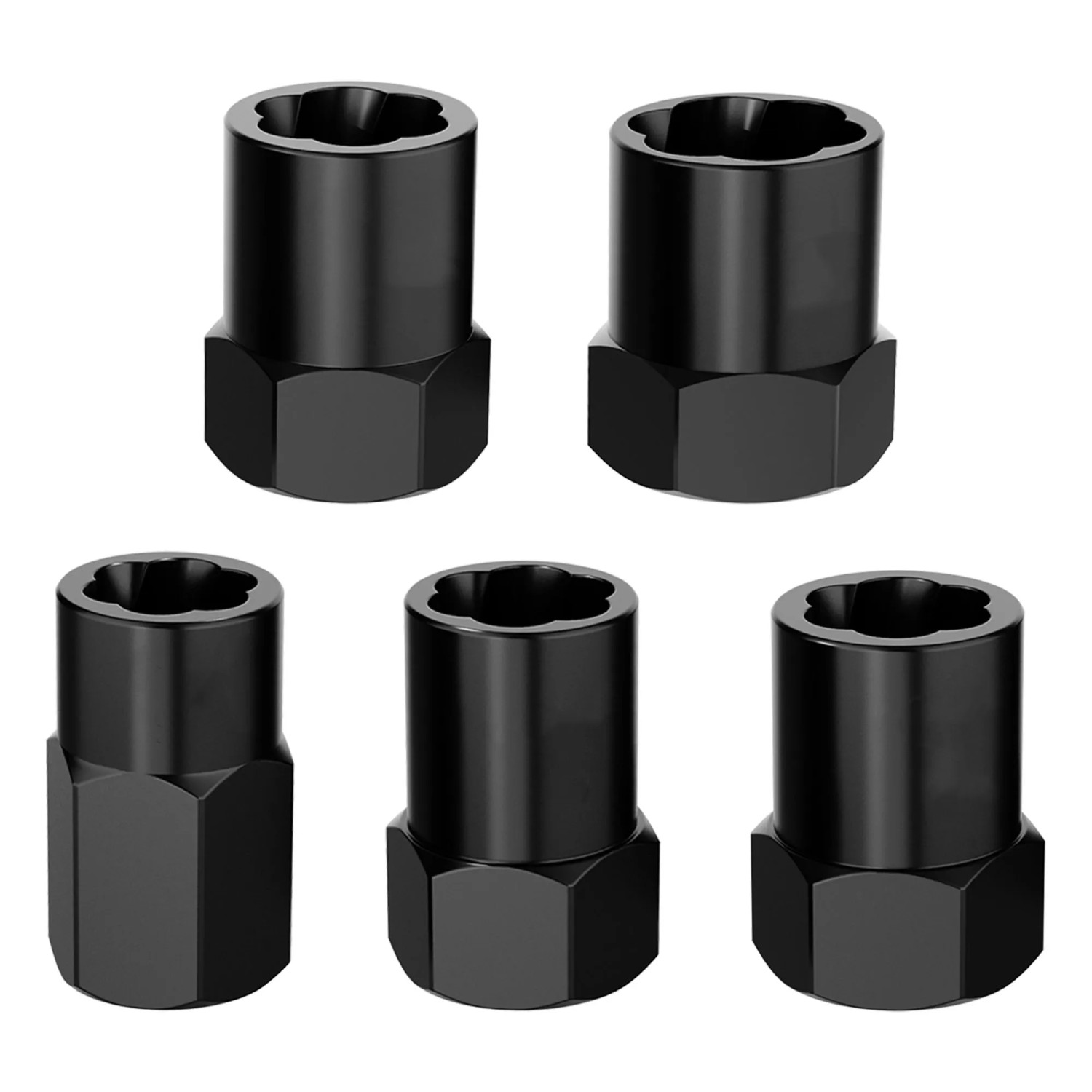 CCLIFE Schrauben- und Mutternentferner Set 5-tlg. 10-16 mm CR-MO