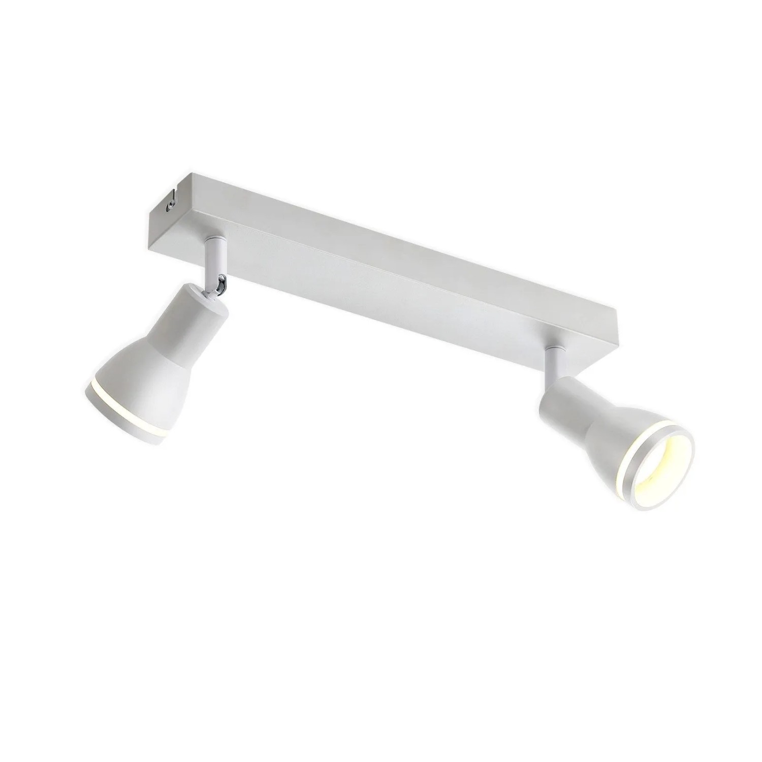 ZMH LED Deckenstrahler 6-Flammig Weiß Schwenkbar GU10 für Küche Schlafzimmer Flur ohne Leuchtmittel
