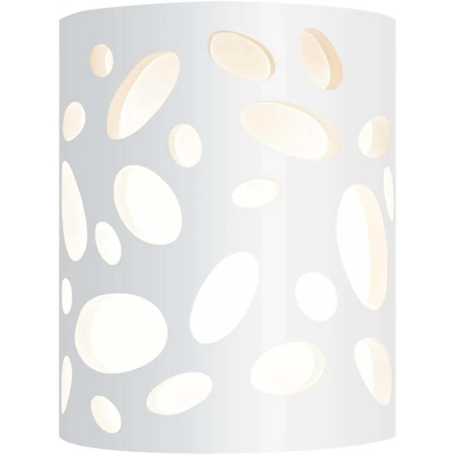 ZMH Wandleuchte E14 Weiß Up Down Design Modern Hallampe Gips