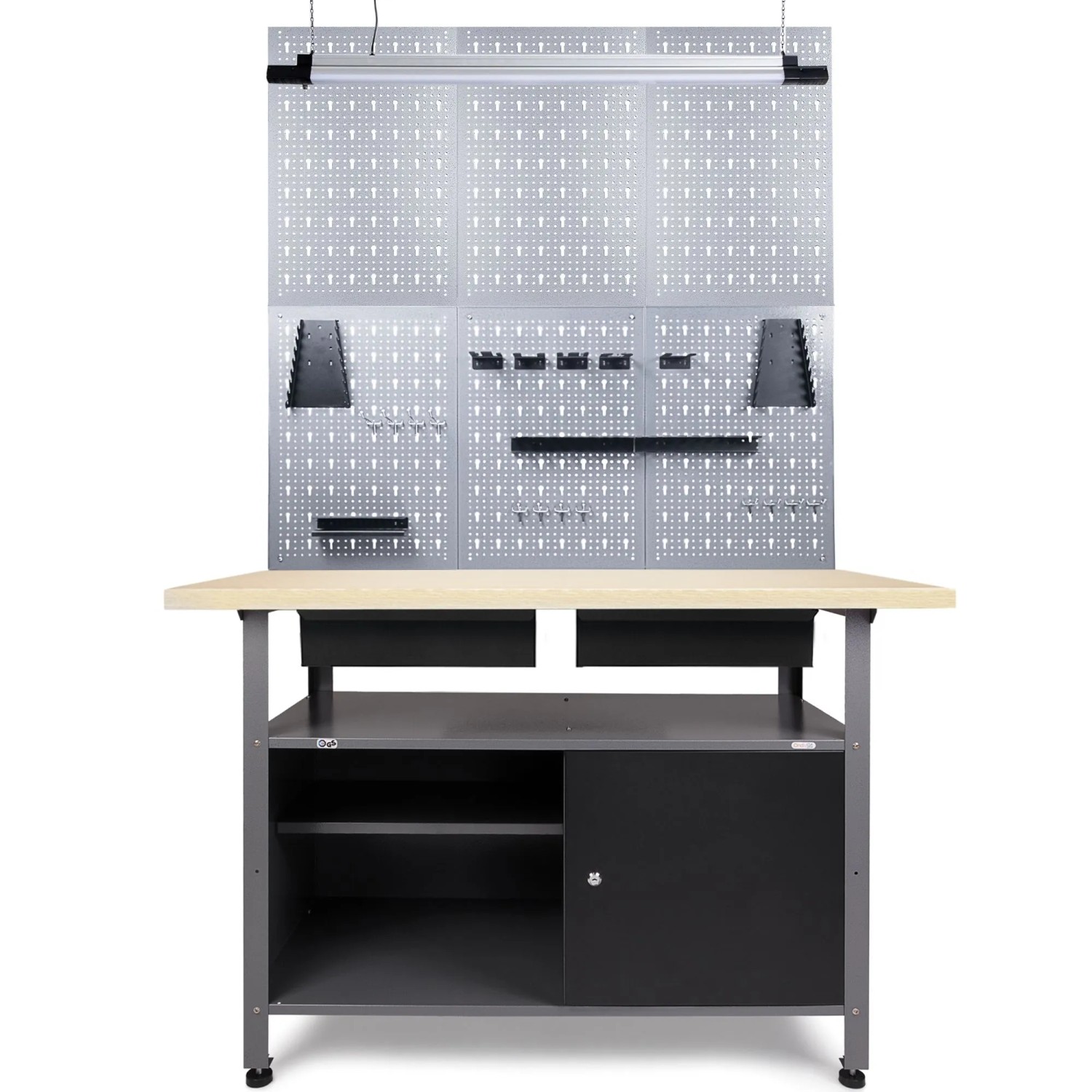 Ondis24 Werkstattset Fritz 120cm Werkstatteinrichtung Bluetooth
