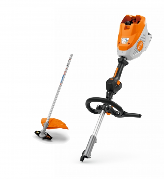 STIHL KMA 140.0 R-B + FS-KM mit Sense mit 2-flügeligem Grasschneideblatt Bild 2