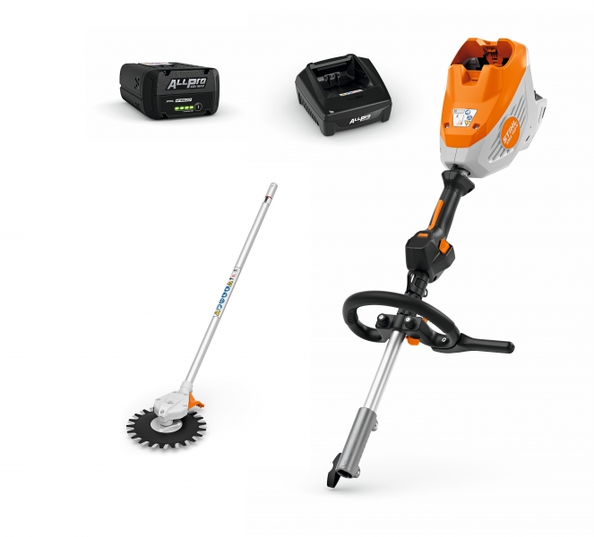 STIHL KMA 140.0 R-B + ALLPRO Akku AP 300.0 P + AL 301.1 Ladegerät + RG-KM Kreiselschere Bild 2