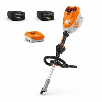STIHL KMA 140.0 R-B mit 2x ALLPRO Akku AP 300.0 P + AL 501 Ladegerät