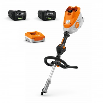 STIHL KMA 140.0 R-B mit 2x ALLPRO Akku AP 300.0 PC + AL 501 Ladegerät