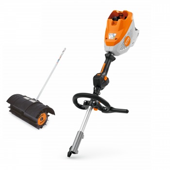 STIHL KMA 140.0 R-B + KW-KM Kehrwalze mit Schild